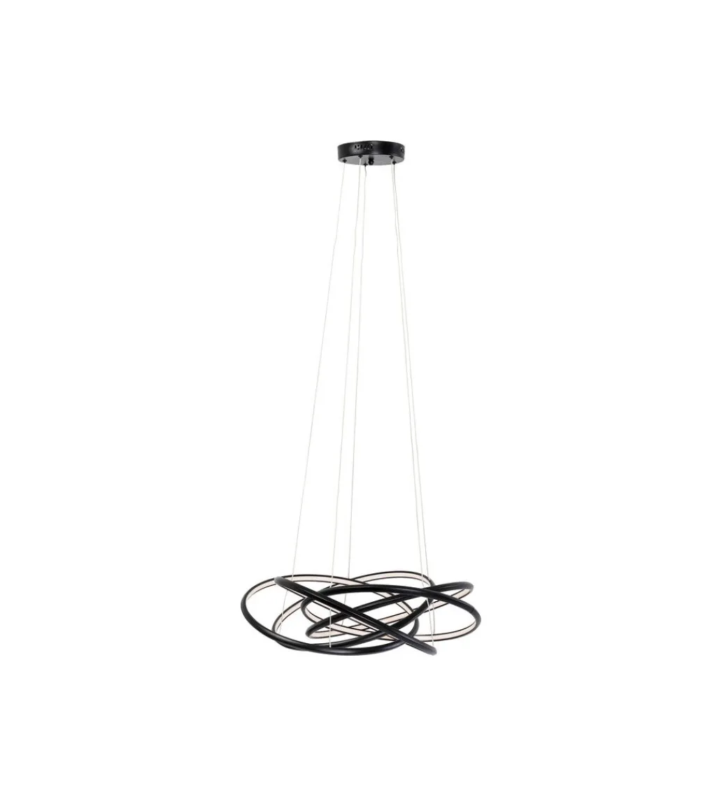 Lampa wisząca SATURN 72 cm czarna*KDesign Clearance