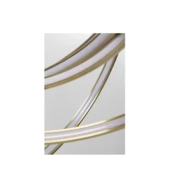 Lampa wisząca SATURN LED 75 cm złota*KDesign Outlet