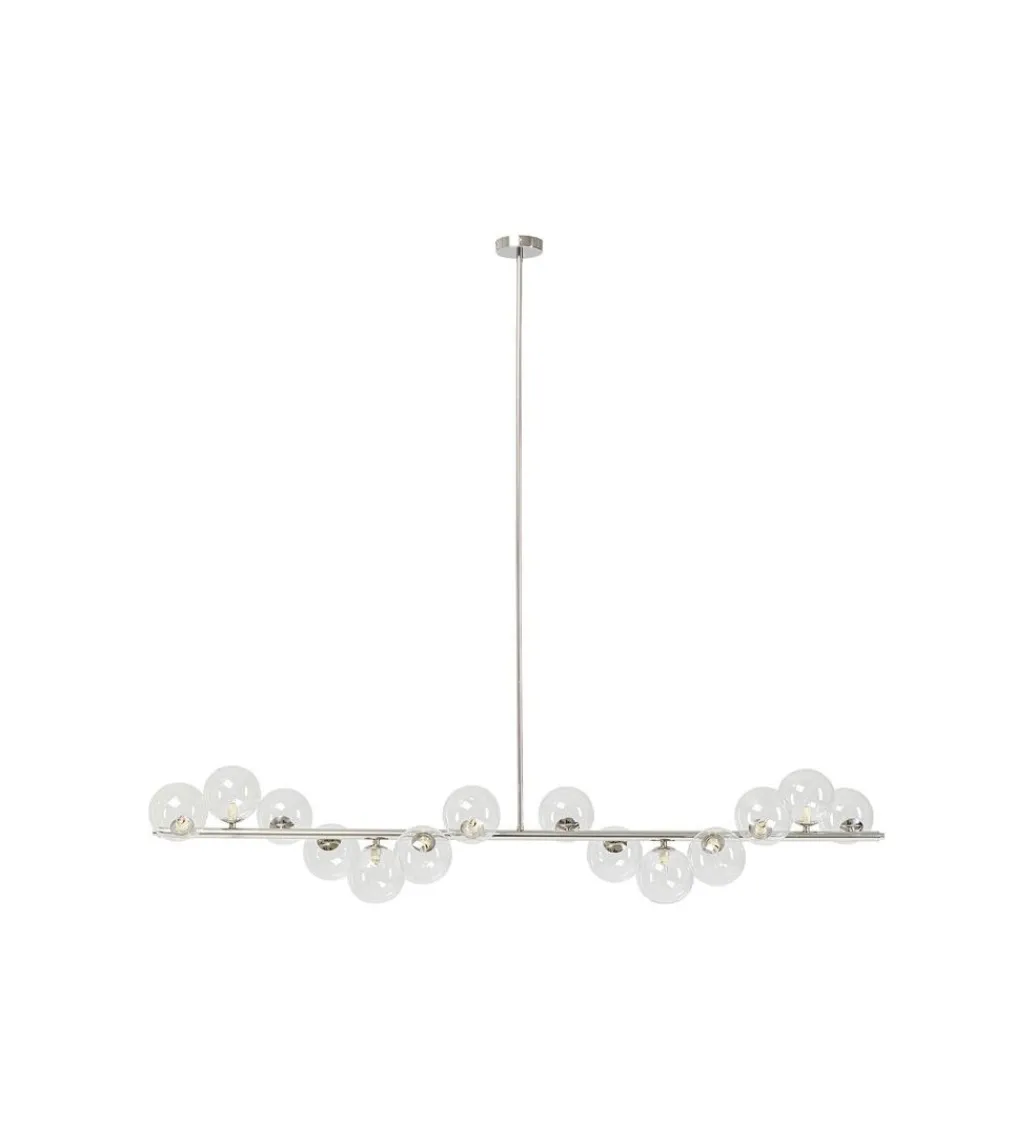 Lampa Wisząca Scala Balls Brass 155 Cm srebrna*KDesign Discount