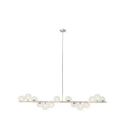 Lampa Wisząca Scala Balls Brass 155 Cm srebrna*KDesign Discount