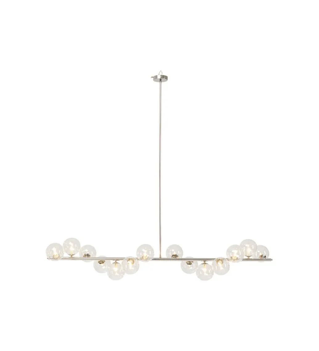 Lampa Wisząca Scala Balls Brass 155 Cm srebrna*KDesign Discount