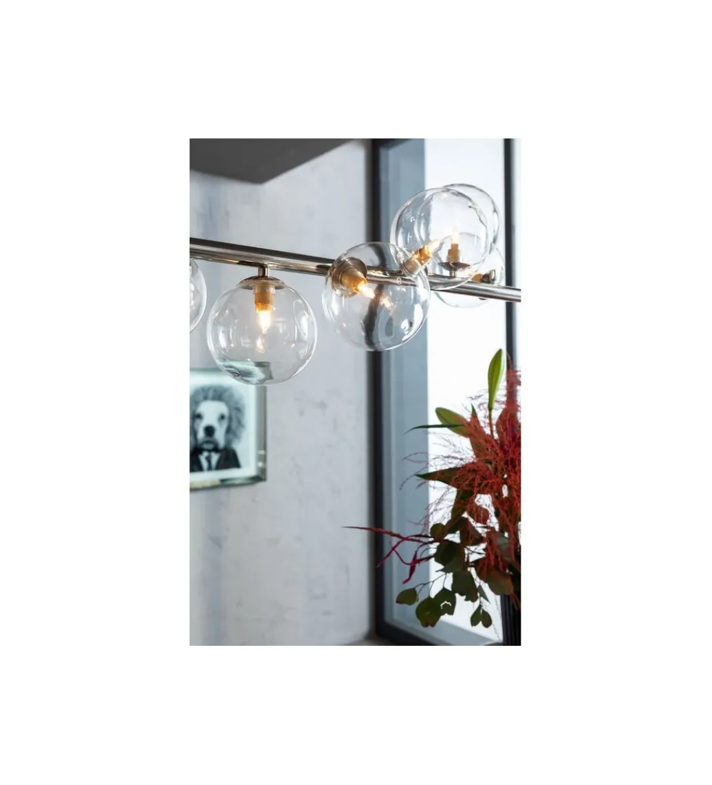 Lampa Wisząca Scala Balls Brass 155 Cm srebrna*KDesign Discount