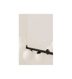 Lampa wisząca SCALA BALLS 150 cm czarna białe klosze*KDesign Clearance