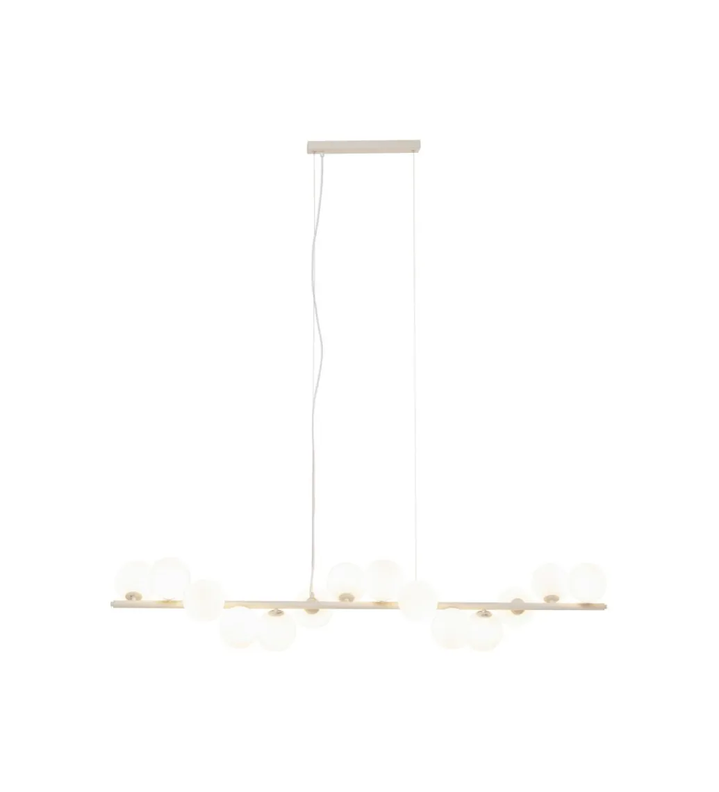 Lampa wisząca SCALA BALLS MILKY 150 cm beżowa*KDesign Hot