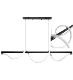 Lampa wisząca SERPENTE 120 cm czarna*DOMENO Discount