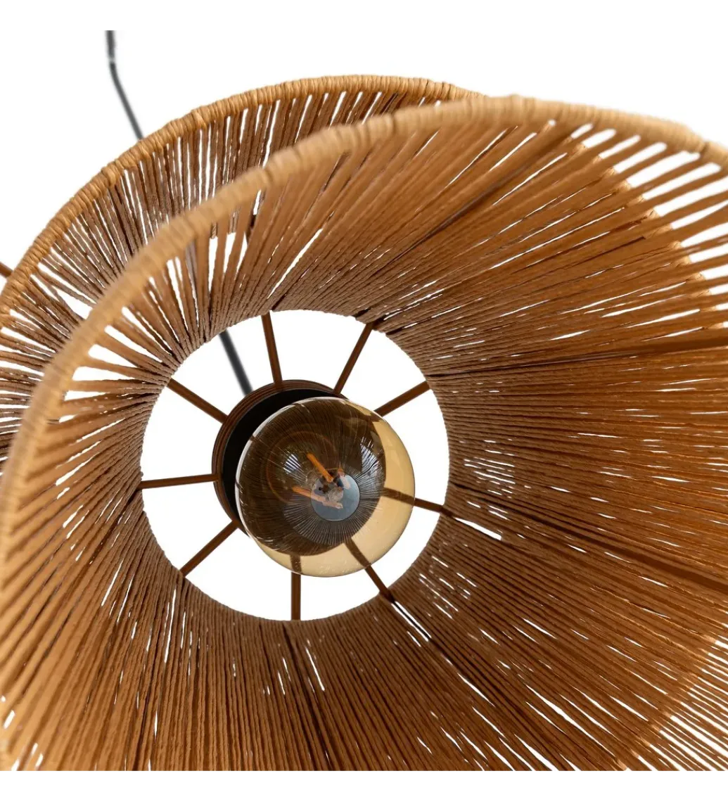 Lampa wisząca SEVEN 50 cm naturalna*Zona-Design Discount