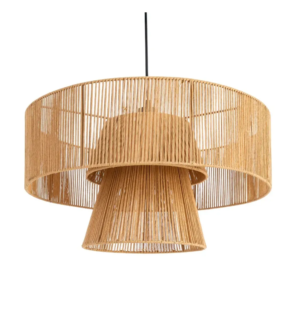 Lampa wisząca SEVEN 50 cm naturalna*Zona-Design Discount