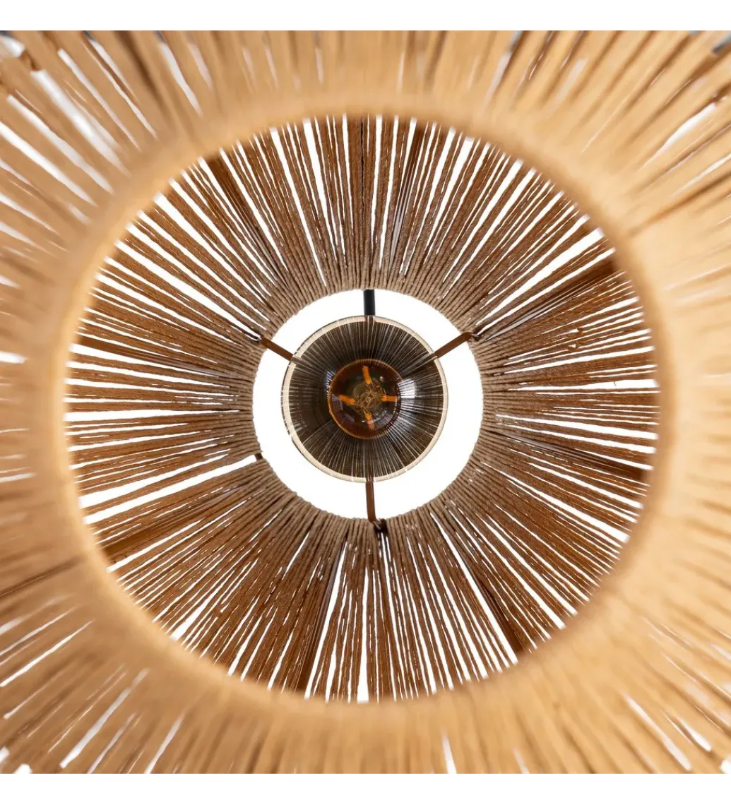 Lampa wisząca SEVEN 40 cm naturalna*Zona-Design New