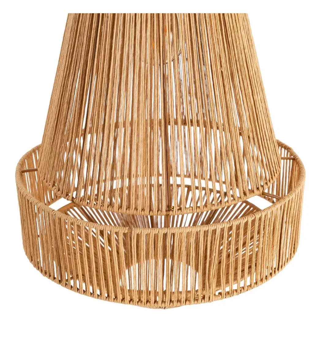 Lampa wisząca SEVEN 40 cm naturalna*Zona-Design New