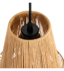 Lampa wisząca SEVEN 40 cm naturalna*Zona-Design New
