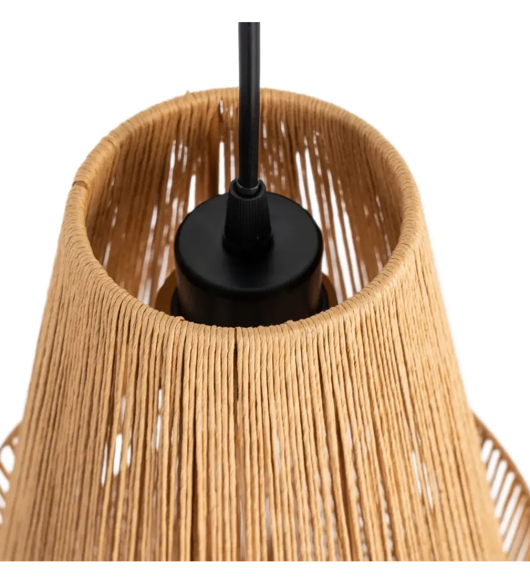 Lampa wisząca SEVEN 40 cm naturalna*Zona-Design New