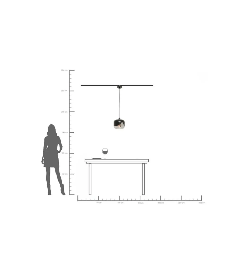 Lampa wisząca SMOKE GOBLET 25 cm*KDesign