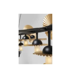 Lampa wisząca Soles 140 cm złota*KDesign Hot