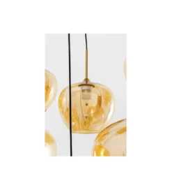 Lampa wisząca SPHERE AMBER TEN 160 cm złota*KDesign Online