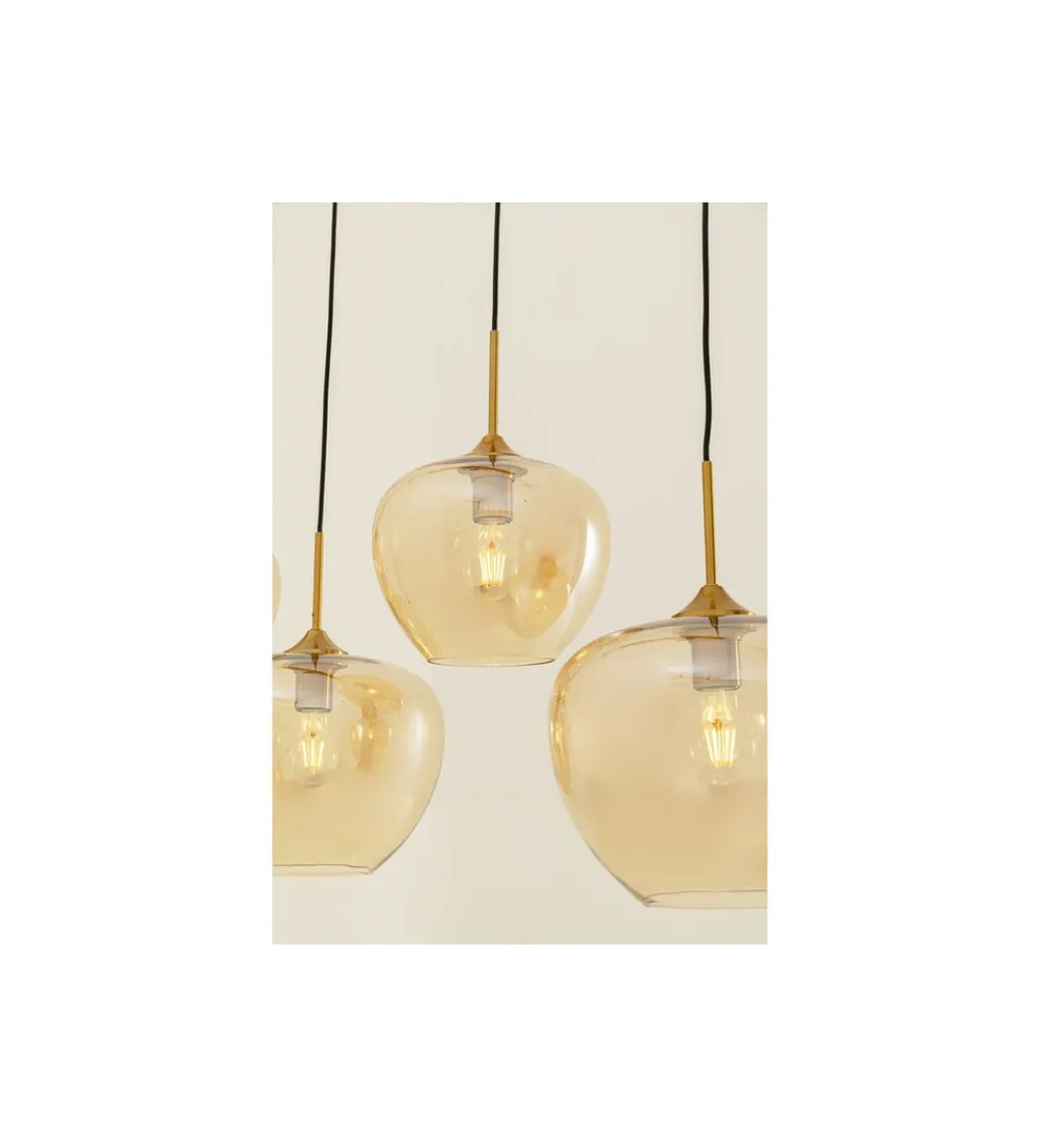 Lampa wisząca SPHERE FIVE 160 cm złota*KDesign Online