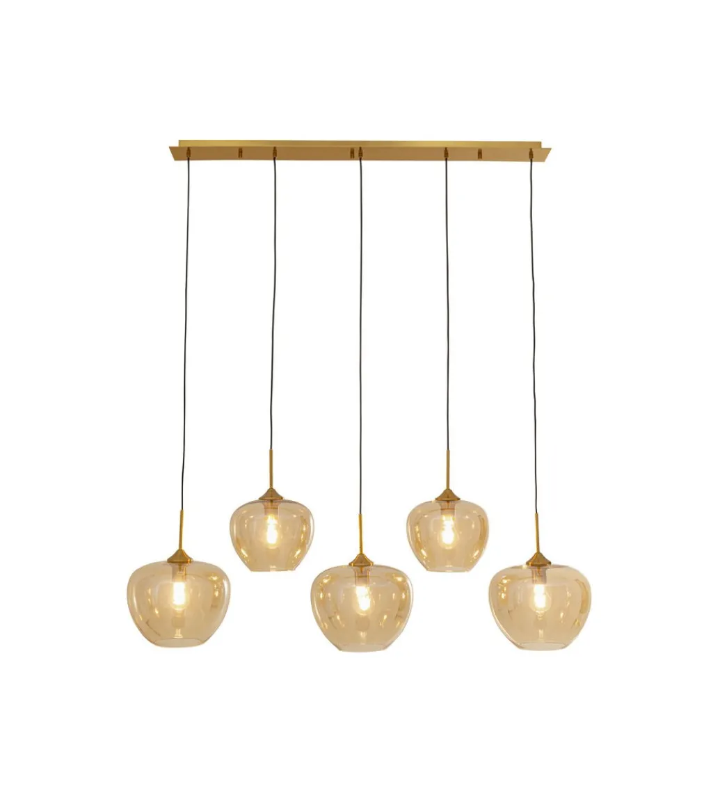 Lampa wisząca SPHERE FIVE 160 cm złota*KDesign Online
