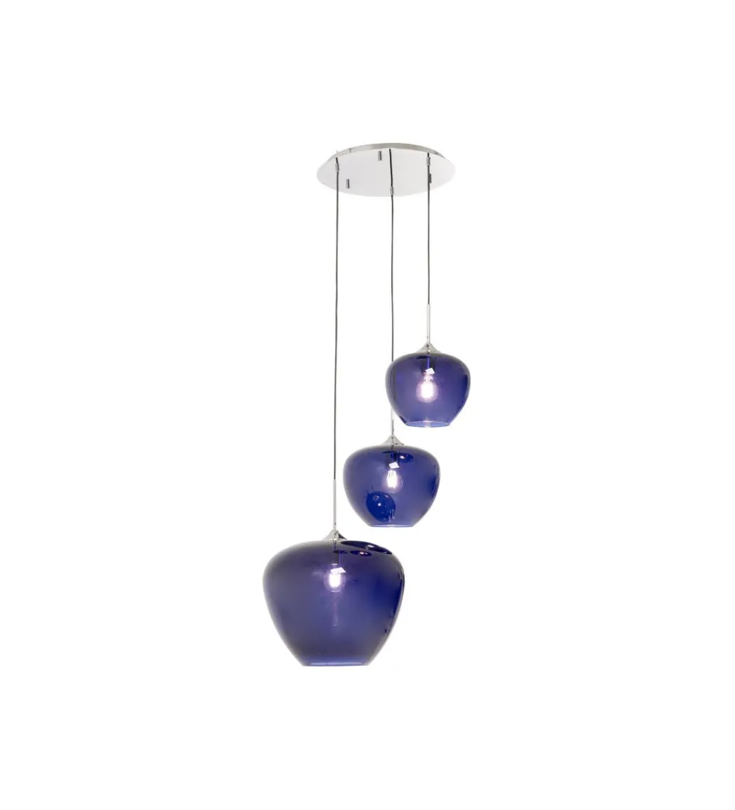 Lampa wisząca SPHERE NIGHT 45 cm niebieska*KDesign Sale