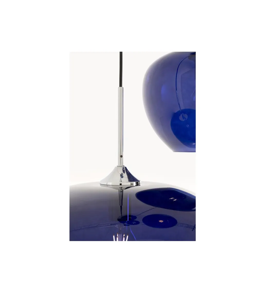Lampa wisząca SPHERE NIGHT 45 cm niebieska*KDesign Sale