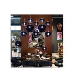Lampa wisząca SPHERE NIGHT TEN 160 cm niebieska*KDesign Hot