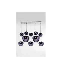 Lampa wisząca SPHERE NIGHT TEN 160 cm niebieska*KDesign Hot