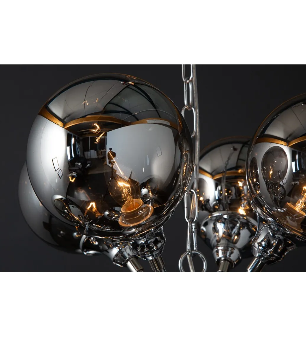 Lampa wisząca STARS 72 cm srebrna*Invicta Interior - przedsprzedaż Clearance
