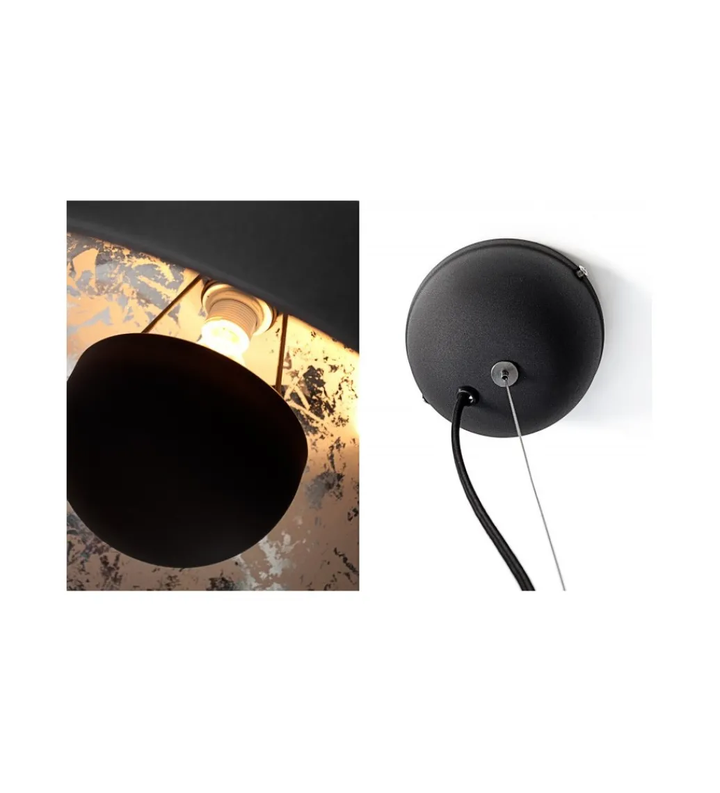 Lampa Wisząca Studio czarna*Invicta Interior Best