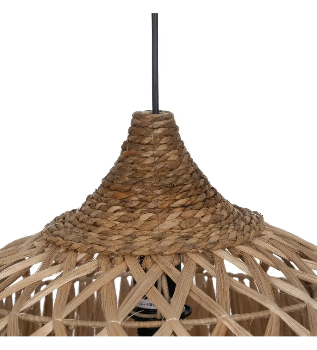 Lampa wisząca SUFRI 50 cm Naturalne włókno*DENZO Discount