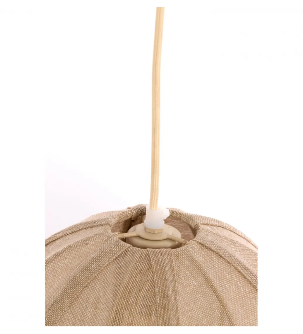 Lampa wisząca SUKAU 50 cm juta naturalna*L&L Hot