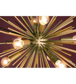 Lampa wisząca Sunlight 50 cm mosiężna*Invicta Interior Outlet