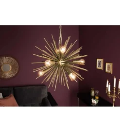 Lampa wisząca Sunlight 50 cm mosiężna*Invicta Interior Outlet