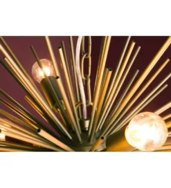 Lampa wisząca Sunlight 50 cm mosiężna*Invicta Interior Outlet