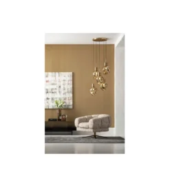 Lampa wisząca SUPERNOVA AMBER CINQUE 50 cm*KDesign Online