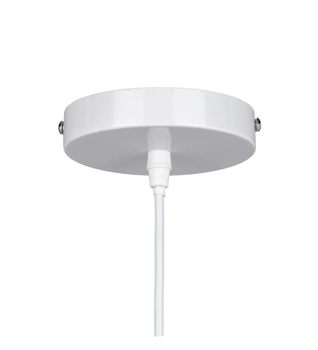 Lampa wisząca TECHO 52 cm ratan kremowa*Zona-Design New