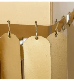 Lampa wisząca TECHO 50 cm złota*Exclusivas