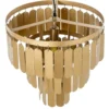 Lampa wisząca TECHO 45 cm złota*Exclusivas Best