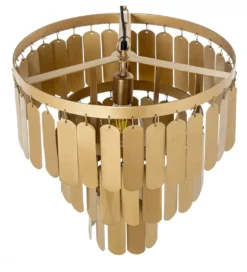 Lampa wisząca TECHO 45 cm złota*Exclusivas Best