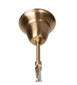Lampa wisząca TEGOR 53 cm szare szkło*DENZO Sale