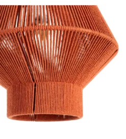 Lampa wisząca TEJA 25 cm lina papierowa ceglasty*Zona-Design Hot