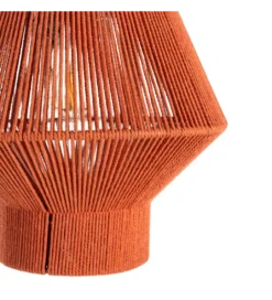 Lampa wisząca TEJA 25 cm lina papierowa ceglasty*Zona-Design Hot