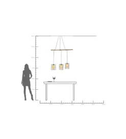 Lampa wisząca THREE GRIDS 120 cm*KDesign Sale