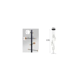Lampa wisząca TRAPEZ 280 cm*KDesign Clearance