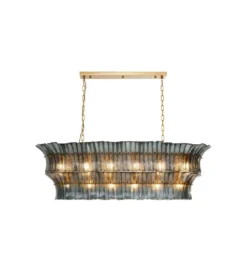 Lampa wisząca VENEZIA 130 cm niebieska*KDesign Online