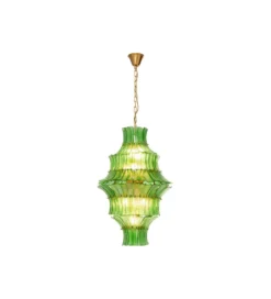 Lampa wisząca VENEZIA DOUBLE 53 cm zielony*KDesign Clearance