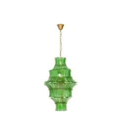 Lampa wisząca VENEZIA DOUBLE 53 cm zielony*KDesign Clearance
