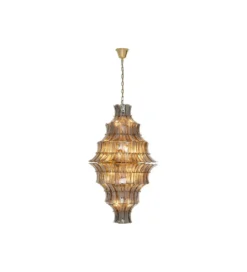 Lampa wisząca VENEZIA DOUBLE 71 cm smoke*KDesign Online
