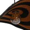 Lampa wisząca WRENKMA 94 cm pomarańczowo czarna*Zona-Design Clearance