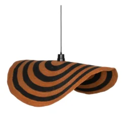 Lampa wisząca WRENKMA 94 cm pomarańczowo czarna*Zona-Design Clearance