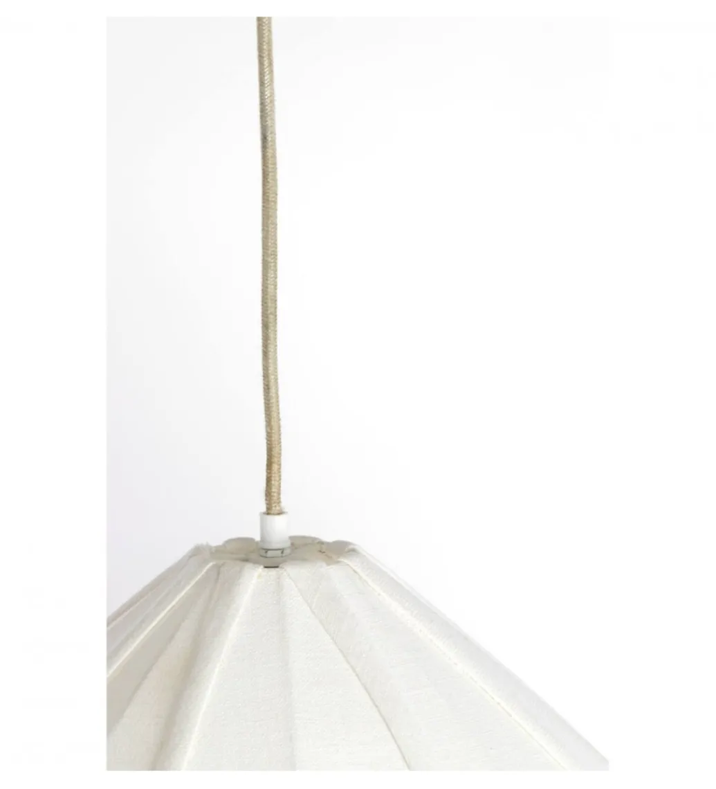 Lampa wisząca ZUBEDA 49 cm kremowa*L&L Online