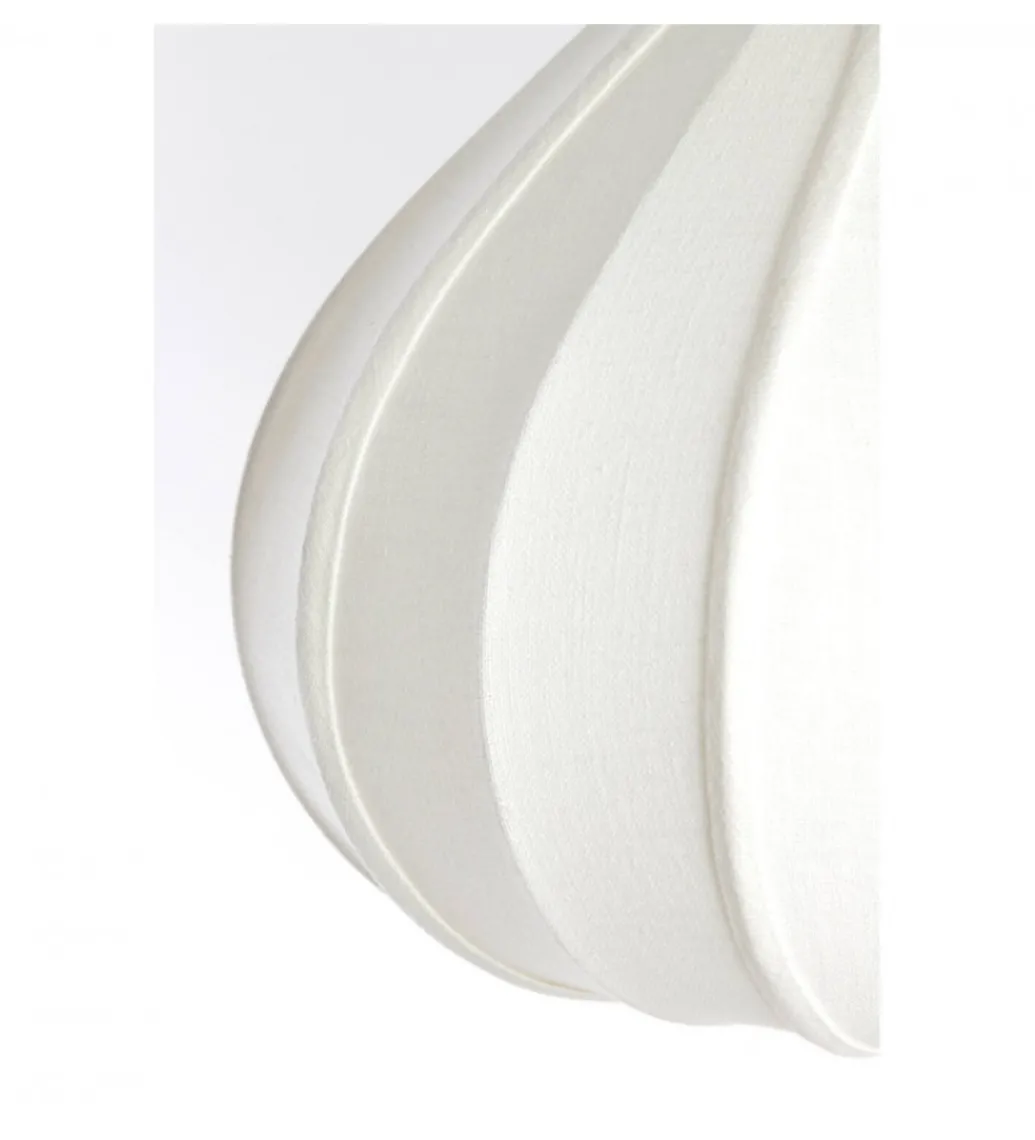 Lampa wisząca ZUBEDA 49 cm kremowa*L&L Online