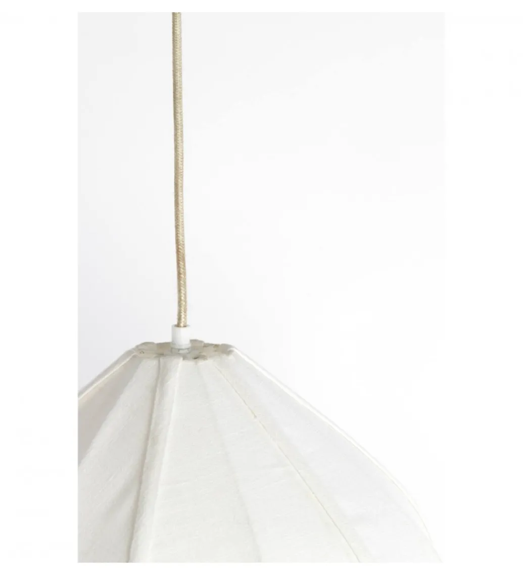Lampa wisząca ZUBEDA 38 cm kremowa*L&L New